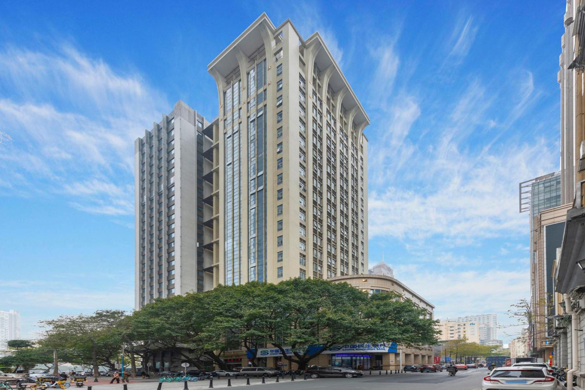 Waifiden Duplex Hotel Apartment Zhongyong Jinyu Branch-Free Shuttle Bus During The Canton Fair Exterior photo