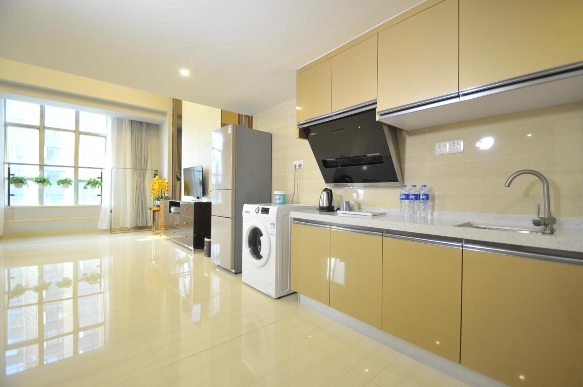 Waifiden Duplex Hotel Apartment Zhongyong Jinyu Branch-Free Shuttle Bus During The Canton Fair Exterior photo