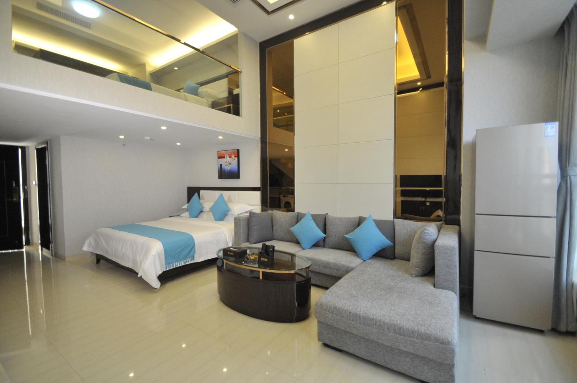 Waifiden Duplex Hotel Apartment Zhongyong Jinyu Branch-Free Shuttle Bus During The Canton Fair Exterior photo